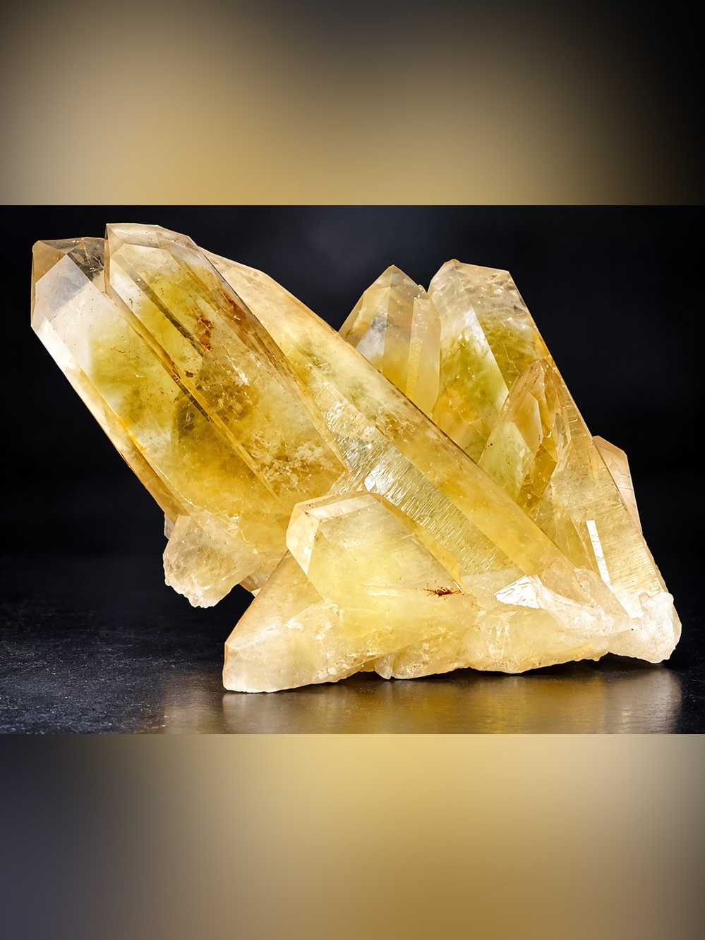 Citrine Crystal Cluster